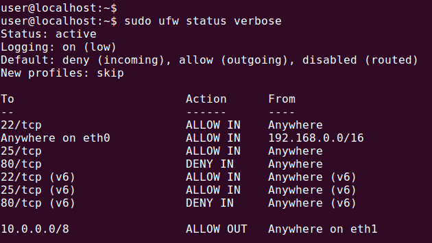 如何在Ubuntu Linux防火墻中檢查防火墻狀態(tài)？.png